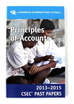 CXC past papers Principles of Accounts General Proficiency