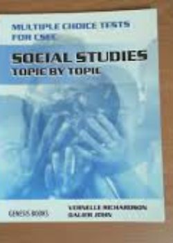Social Studies Multiple Choice Test- Topic by Topic