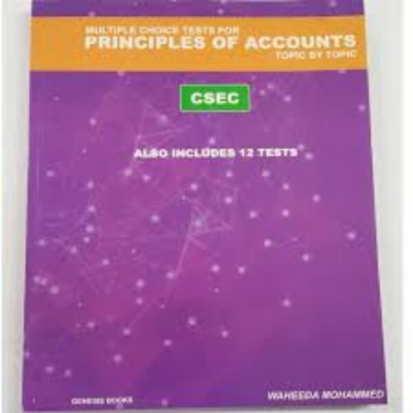 Multiple Choice Tests for CSEC Principles of Accounts Topic by Topic
