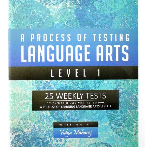 A Process of Testing Language Arts Level 1