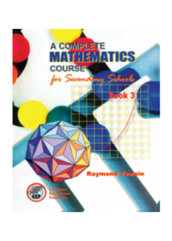 A Complete Mathematics Course for Secondary Schools Book 3