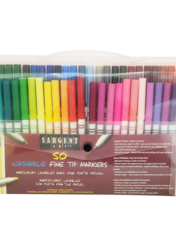 Markers Washable - Fine Tip 50pcs