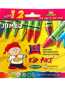 Jumbo Crayons – 12pcs