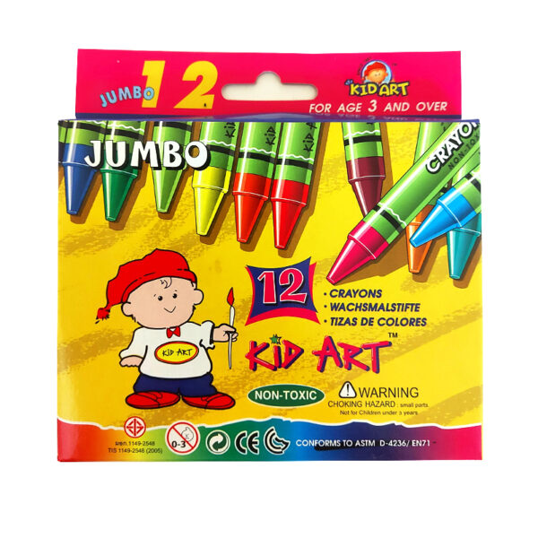 Jumbo Crayons – 12pcs